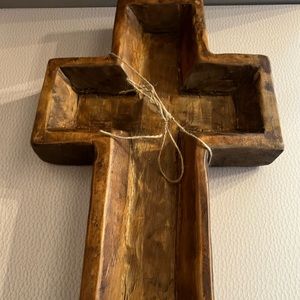 Wooden Cross bowl